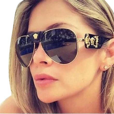 simple sun glasses women versace aviator glasses|Women's Designer and Luxury Sunglasses .